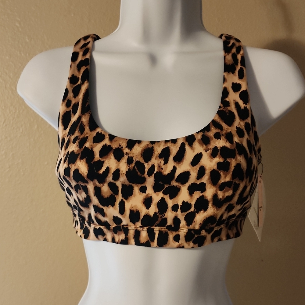 Victoria's Secret Leopard Print Sports Bra